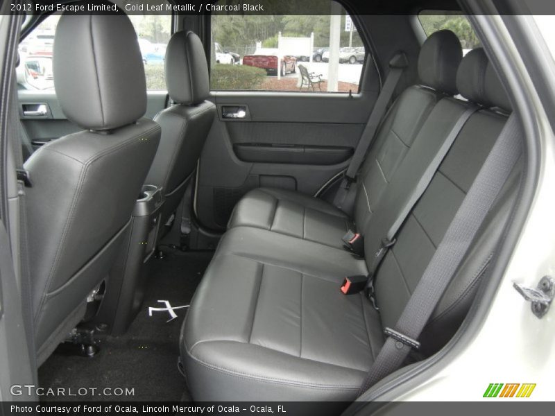 Gold Leaf Metallic / Charcoal Black 2012 Ford Escape Limited