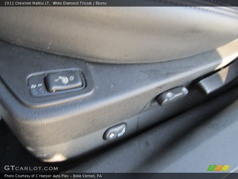 White Diamond Tricoat / Ebony 2011 Chevrolet Malibu LT