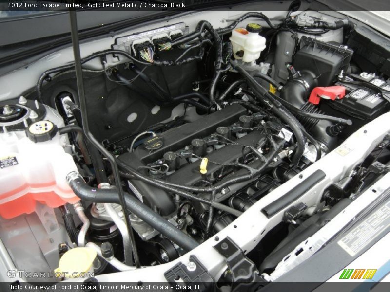 Gold Leaf Metallic / Charcoal Black 2012 Ford Escape Limited