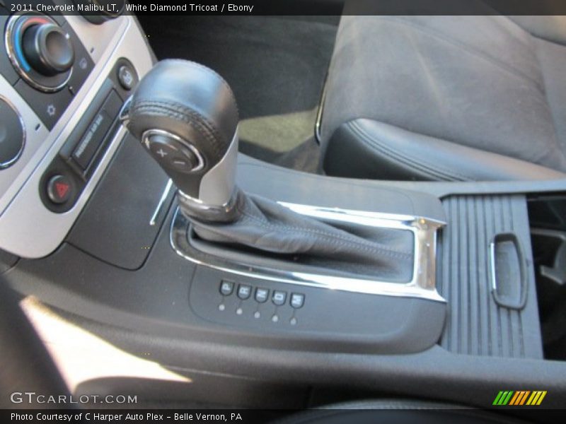 White Diamond Tricoat / Ebony 2011 Chevrolet Malibu LT