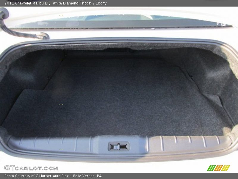 White Diamond Tricoat / Ebony 2011 Chevrolet Malibu LT