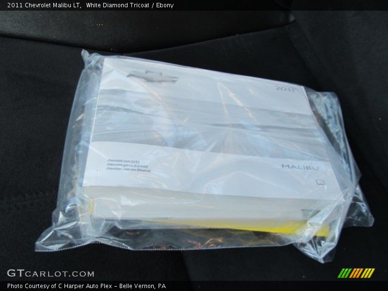 White Diamond Tricoat / Ebony 2011 Chevrolet Malibu LT