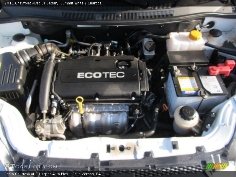 Summit White / Charcoal 2011 Chevrolet Aveo LT Sedan