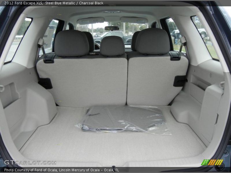 Steel Blue Metallic / Charcoal Black 2012 Ford Escape XLS