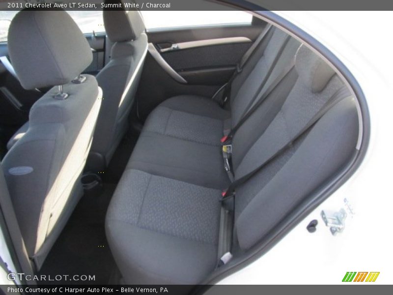 Summit White / Charcoal 2011 Chevrolet Aveo LT Sedan