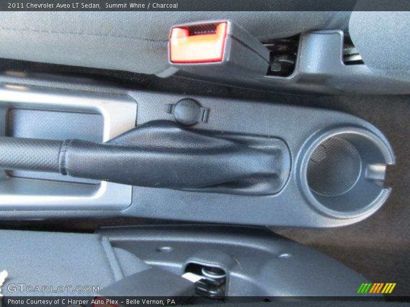 Summit White / Charcoal 2011 Chevrolet Aveo LT Sedan