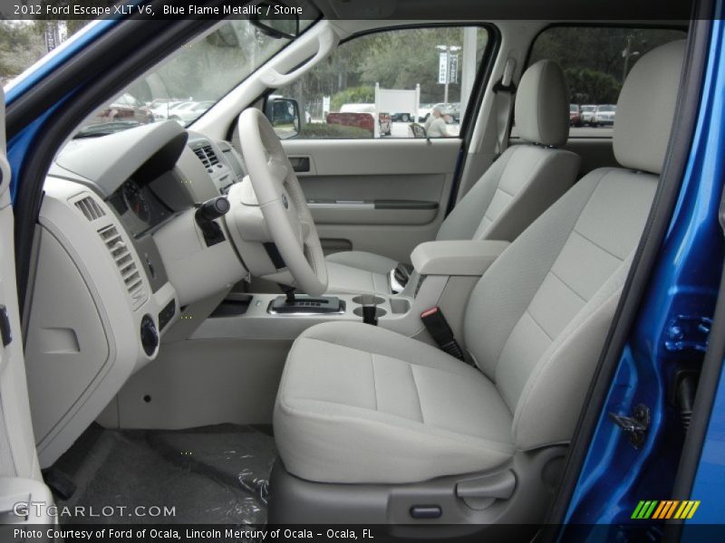  2012 Escape XLT V6 Stone Interior