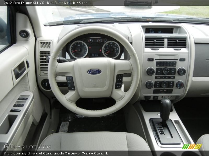Dashboard of 2012 Escape XLT V6