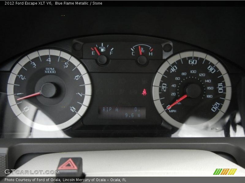  2012 Escape XLT V6 XLT V6 Gauges
