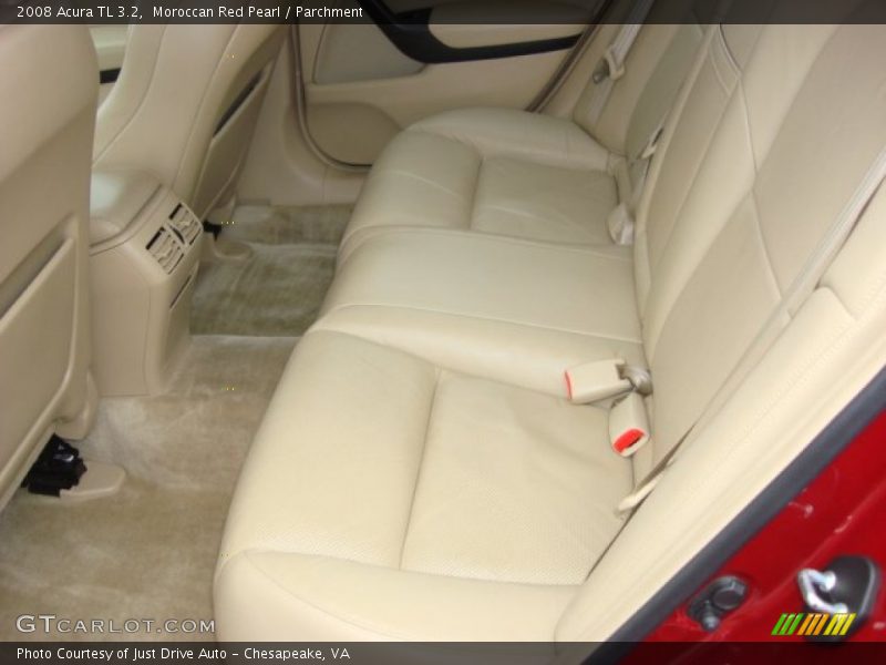 Moroccan Red Pearl / Parchment 2008 Acura TL 3.2