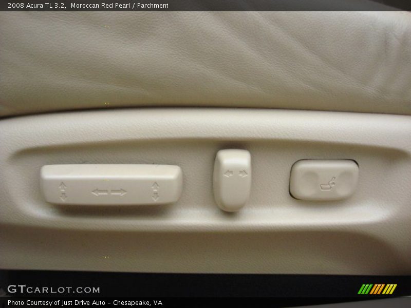 Moroccan Red Pearl / Parchment 2008 Acura TL 3.2