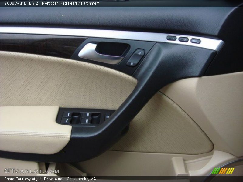 Moroccan Red Pearl / Parchment 2008 Acura TL 3.2