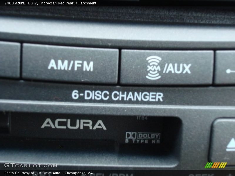 Moroccan Red Pearl / Parchment 2008 Acura TL 3.2