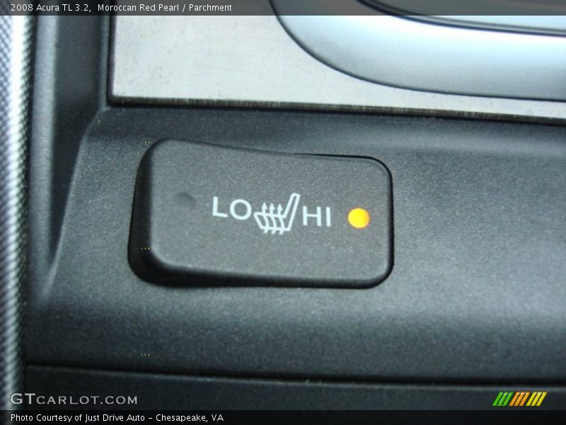 Moroccan Red Pearl / Parchment 2008 Acura TL 3.2