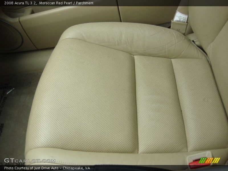 Moroccan Red Pearl / Parchment 2008 Acura TL 3.2