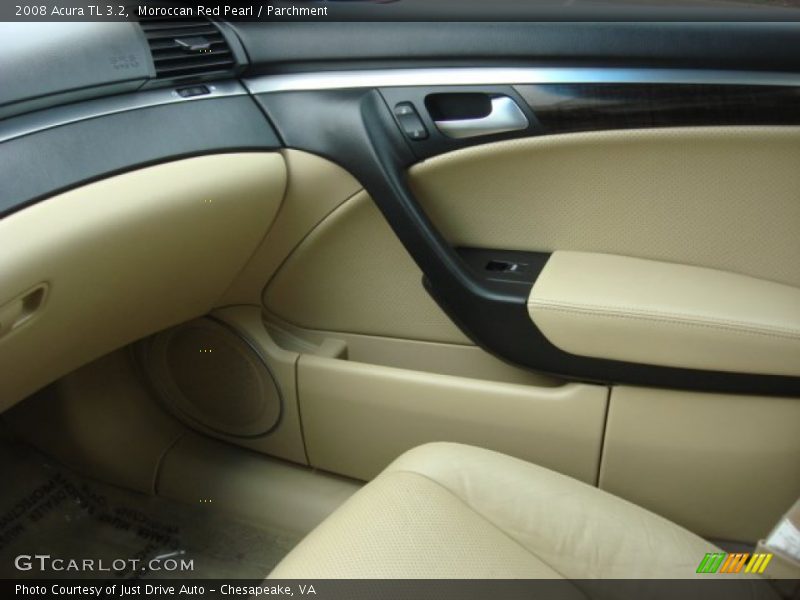 Moroccan Red Pearl / Parchment 2008 Acura TL 3.2