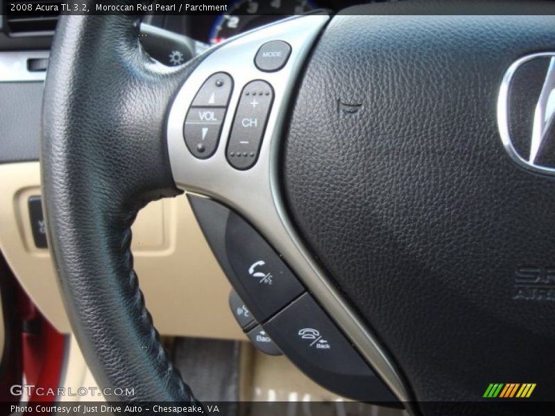 Controls of 2008 TL 3.2