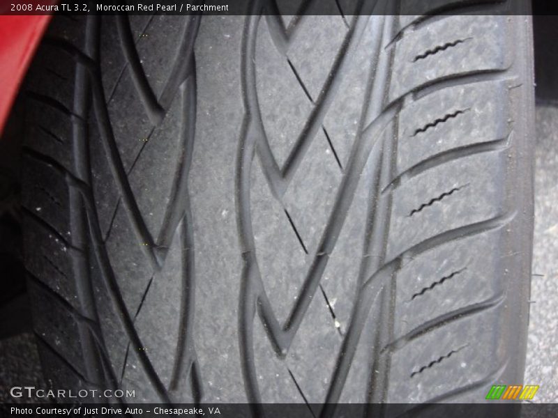 Moroccan Red Pearl / Parchment 2008 Acura TL 3.2