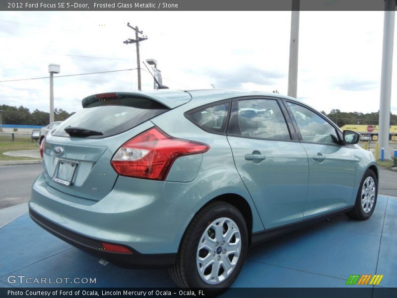 Frosted Glass Metallic / Stone 2012 Ford Focus SE 5-Door