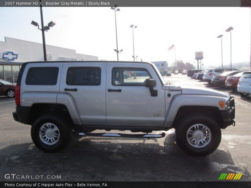 Boulder Gray Metallic / Ebony Black 2007 Hummer H3 X