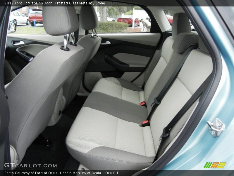 Rear Seat of 2012 Focus SE 5-Door