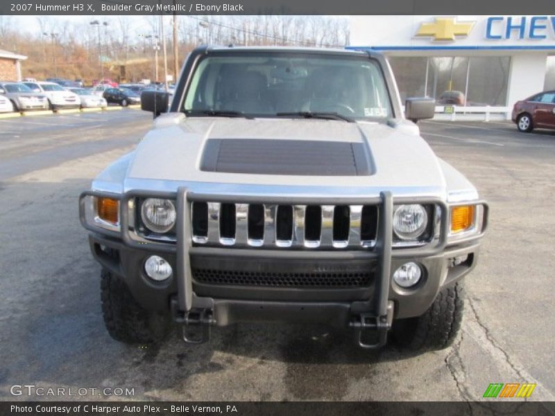 Boulder Gray Metallic / Ebony Black 2007 Hummer H3 X