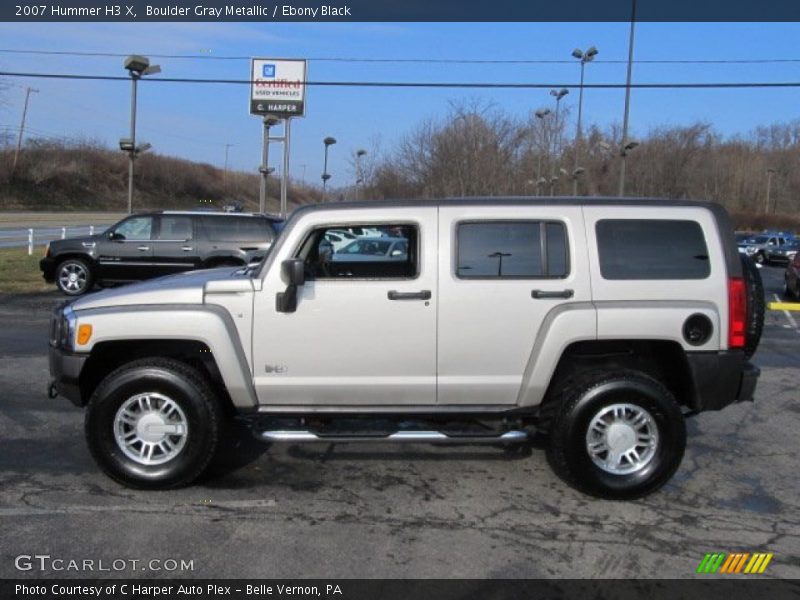 Boulder Gray Metallic / Ebony Black 2007 Hummer H3 X