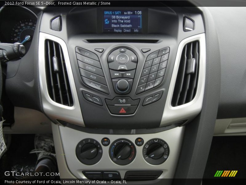 Frosted Glass Metallic / Stone 2012 Ford Focus SE 5-Door
