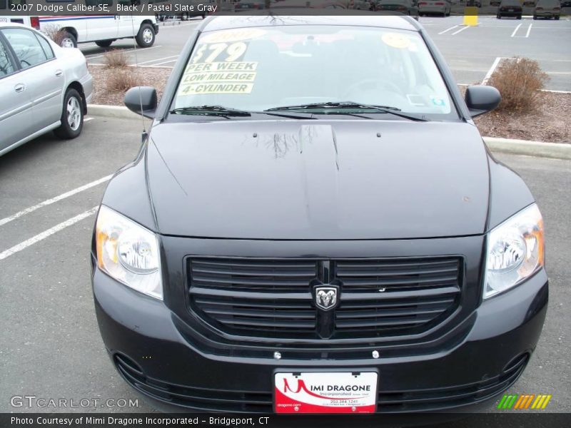 Black / Pastel Slate Gray 2007 Dodge Caliber SE