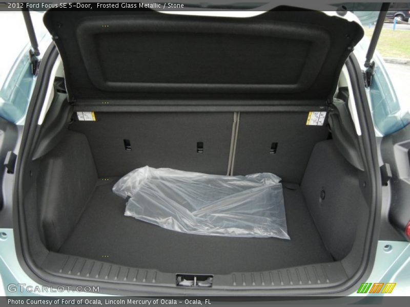 Frosted Glass Metallic / Stone 2012 Ford Focus SE 5-Door