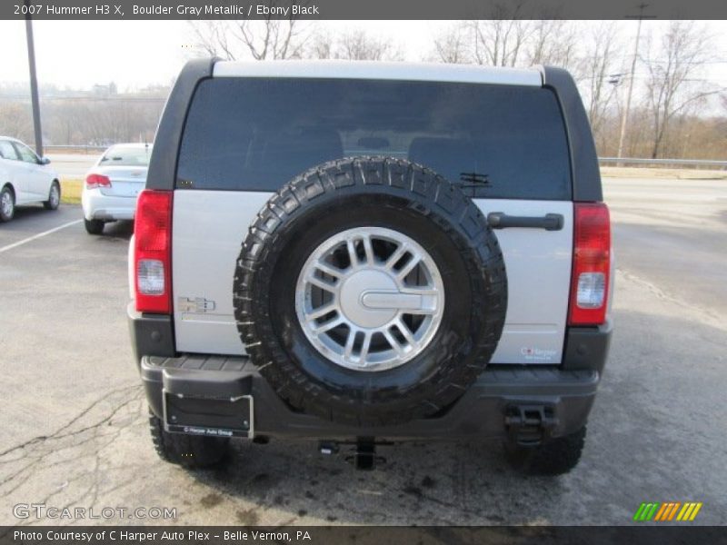 Boulder Gray Metallic / Ebony Black 2007 Hummer H3 X