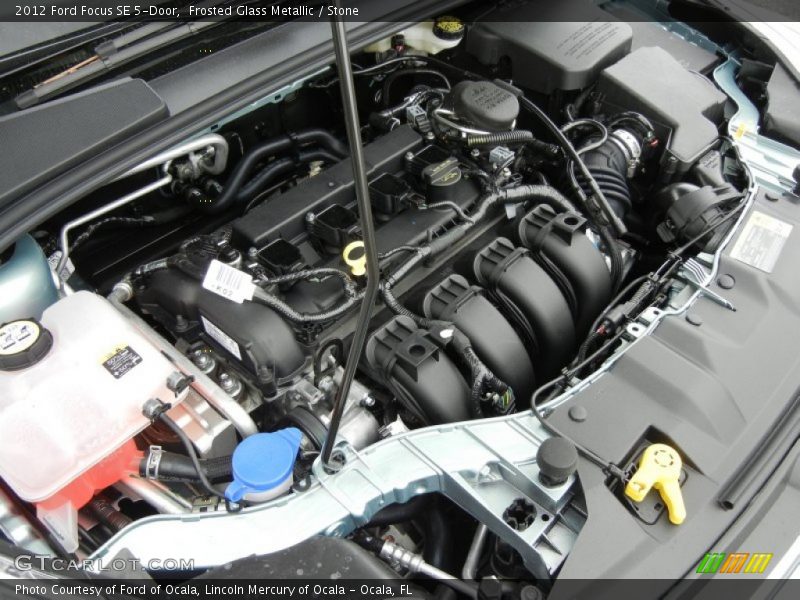 Frosted Glass Metallic / Stone 2012 Ford Focus SE 5-Door