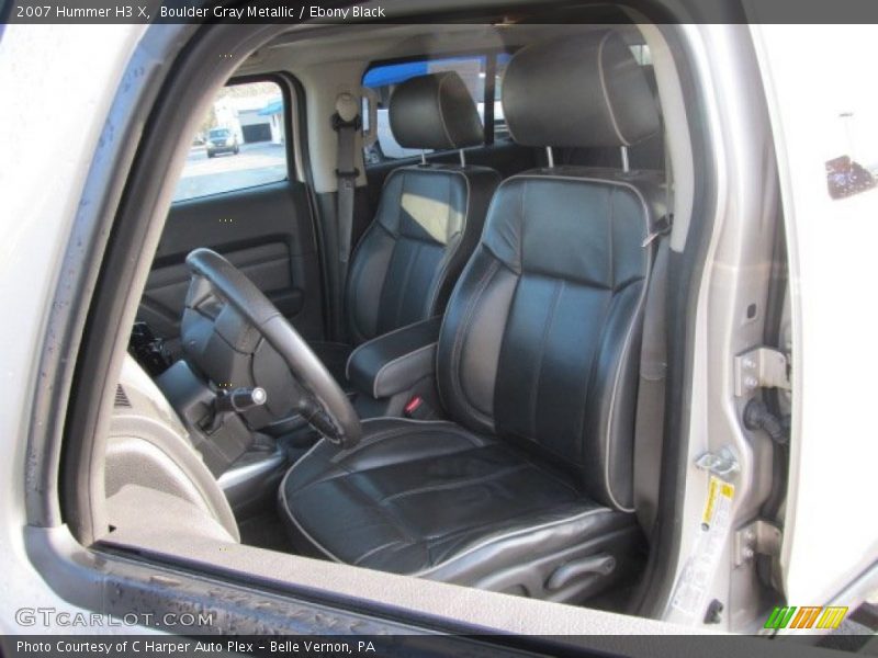 Boulder Gray Metallic / Ebony Black 2007 Hummer H3 X