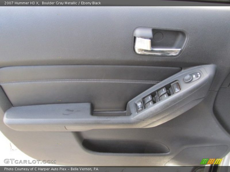 Boulder Gray Metallic / Ebony Black 2007 Hummer H3 X