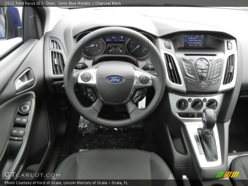 Dashboard of 2012 Focus SE 5-Door