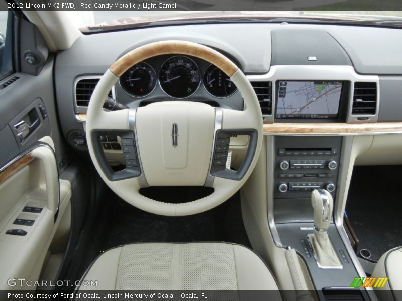 Dashboard of 2012 MKZ FWD