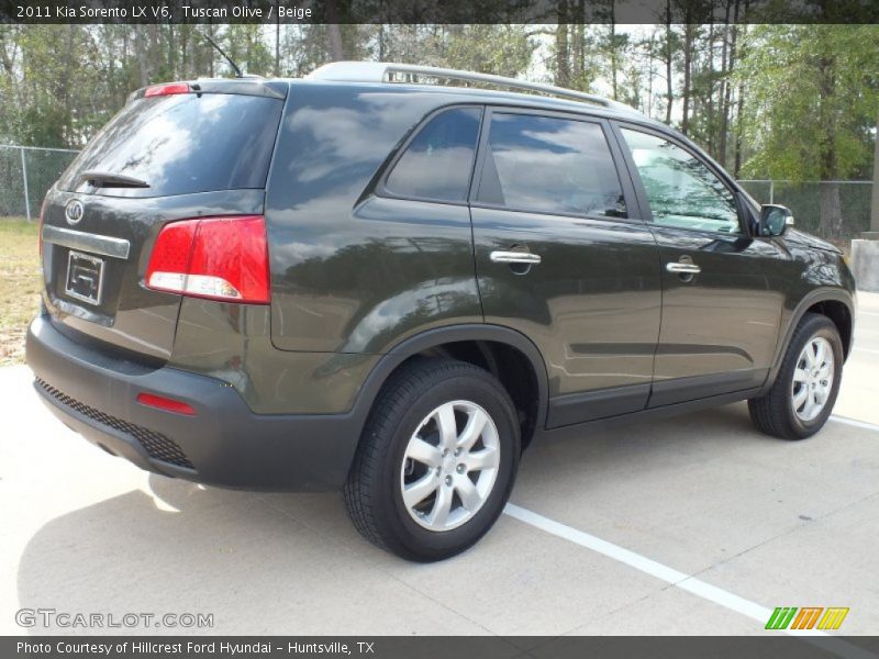Tuscan Olive / Beige 2011 Kia Sorento LX V6