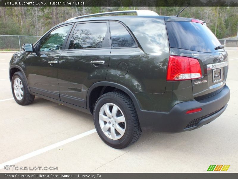 Tuscan Olive / Beige 2011 Kia Sorento LX V6