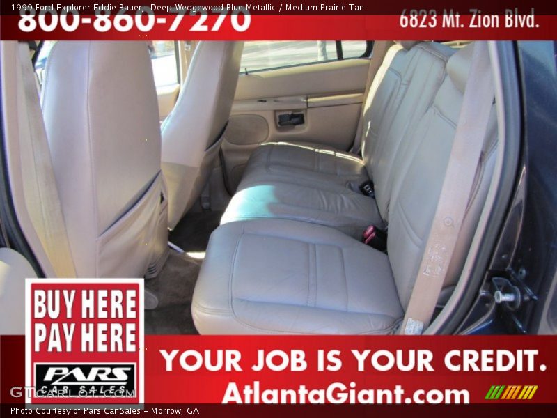 Deep Wedgewood Blue Metallic / Medium Prairie Tan 1999 Ford Explorer Eddie Bauer