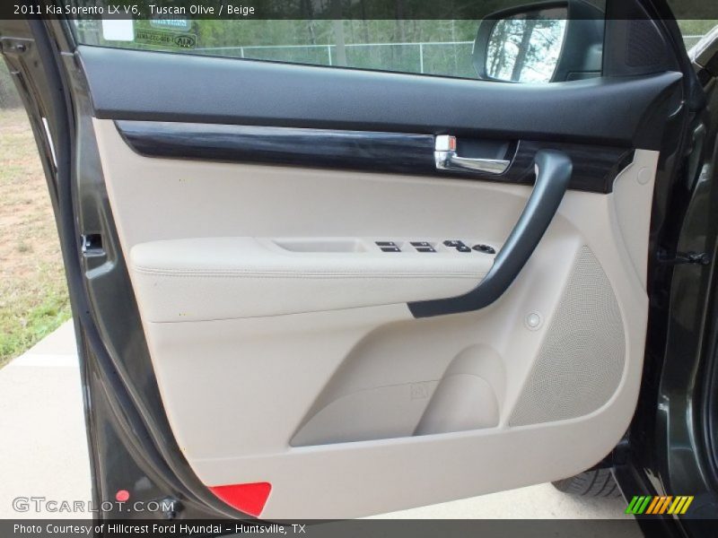 Door Panel of 2011 Sorento LX V6