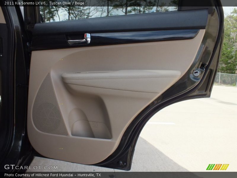 Door Panel of 2011 Sorento LX V6