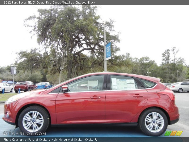  2012 Focus SEL 5-Door Red Candy Metallic