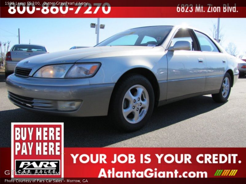 Oyster Gray Pearl / Ivory 1999 Lexus ES 300