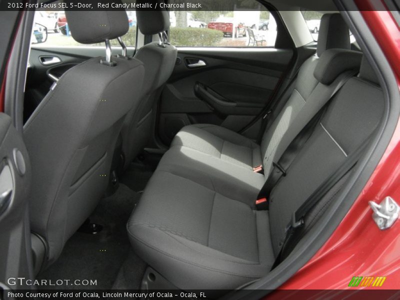 Red Candy Metallic / Charcoal Black 2012 Ford Focus SEL 5-Door