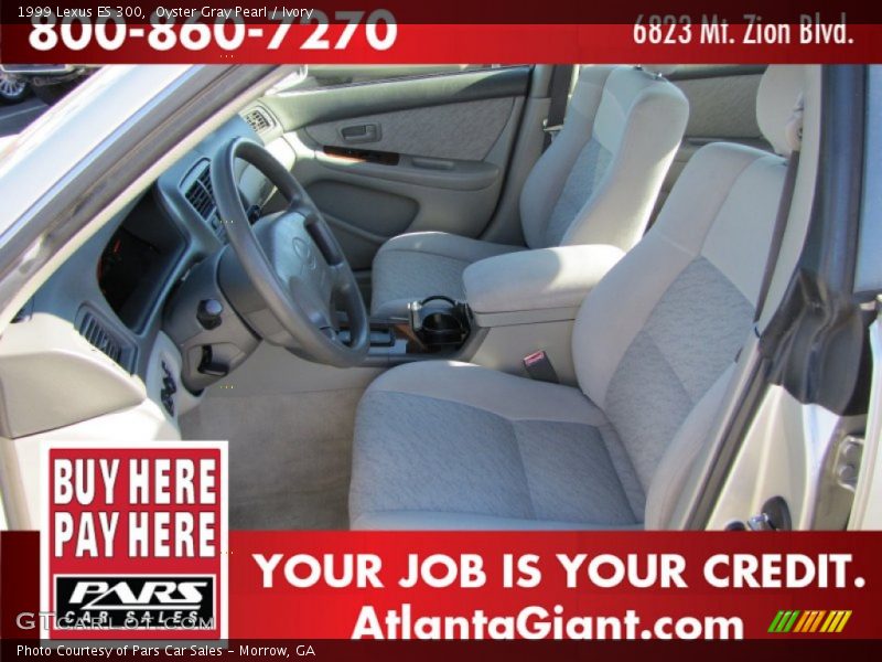 Oyster Gray Pearl / Ivory 1999 Lexus ES 300