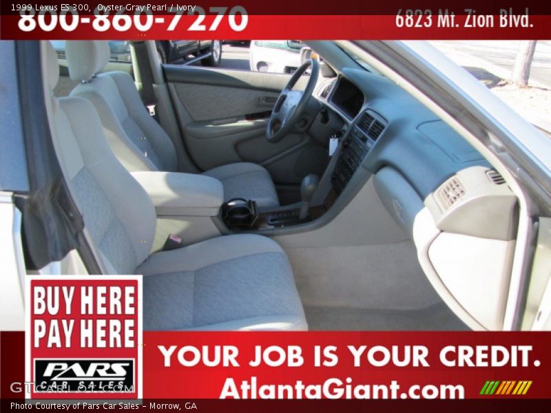Oyster Gray Pearl / Ivory 1999 Lexus ES 300