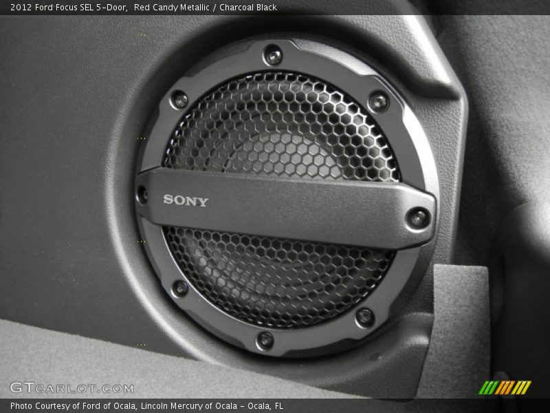 Red Candy Metallic / Charcoal Black 2012 Ford Focus SEL 5-Door