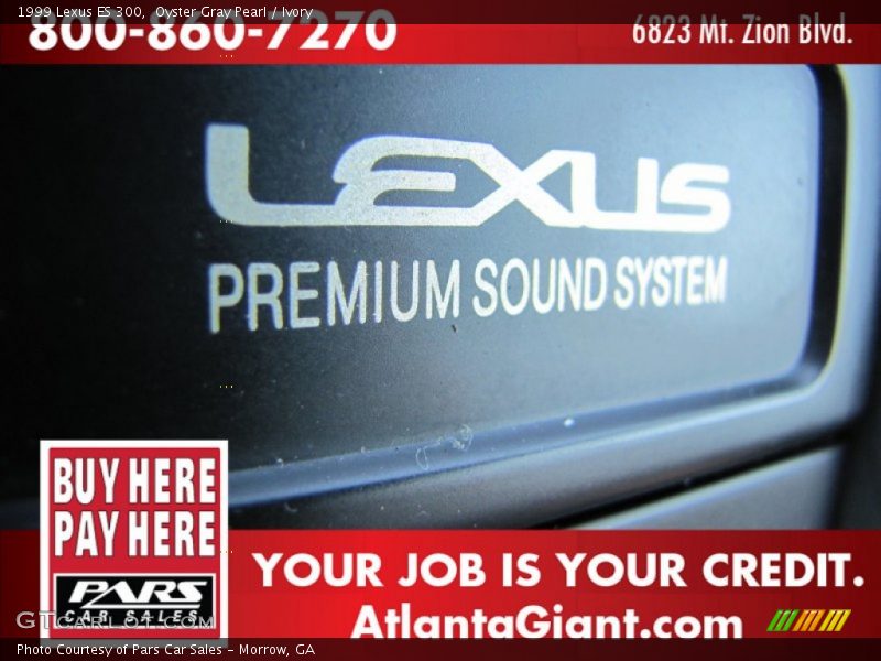 Oyster Gray Pearl / Ivory 1999 Lexus ES 300