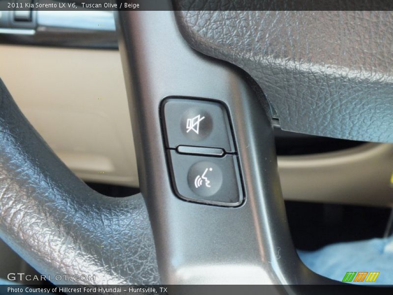 Tuscan Olive / Beige 2011 Kia Sorento LX V6