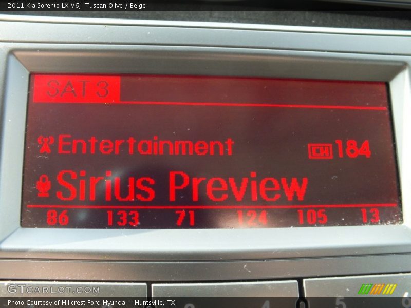 Tuscan Olive / Beige 2011 Kia Sorento LX V6